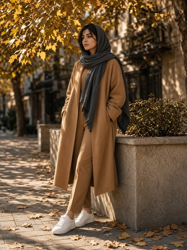 ست مانتو و شلوار پاییزه